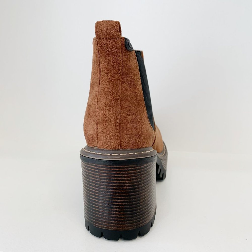 Platform Boot in Brown - Picture 3 of 3